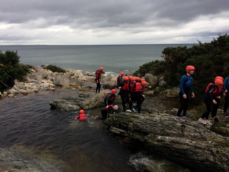 Guided Wet Bouldering in the Mourne Mountains